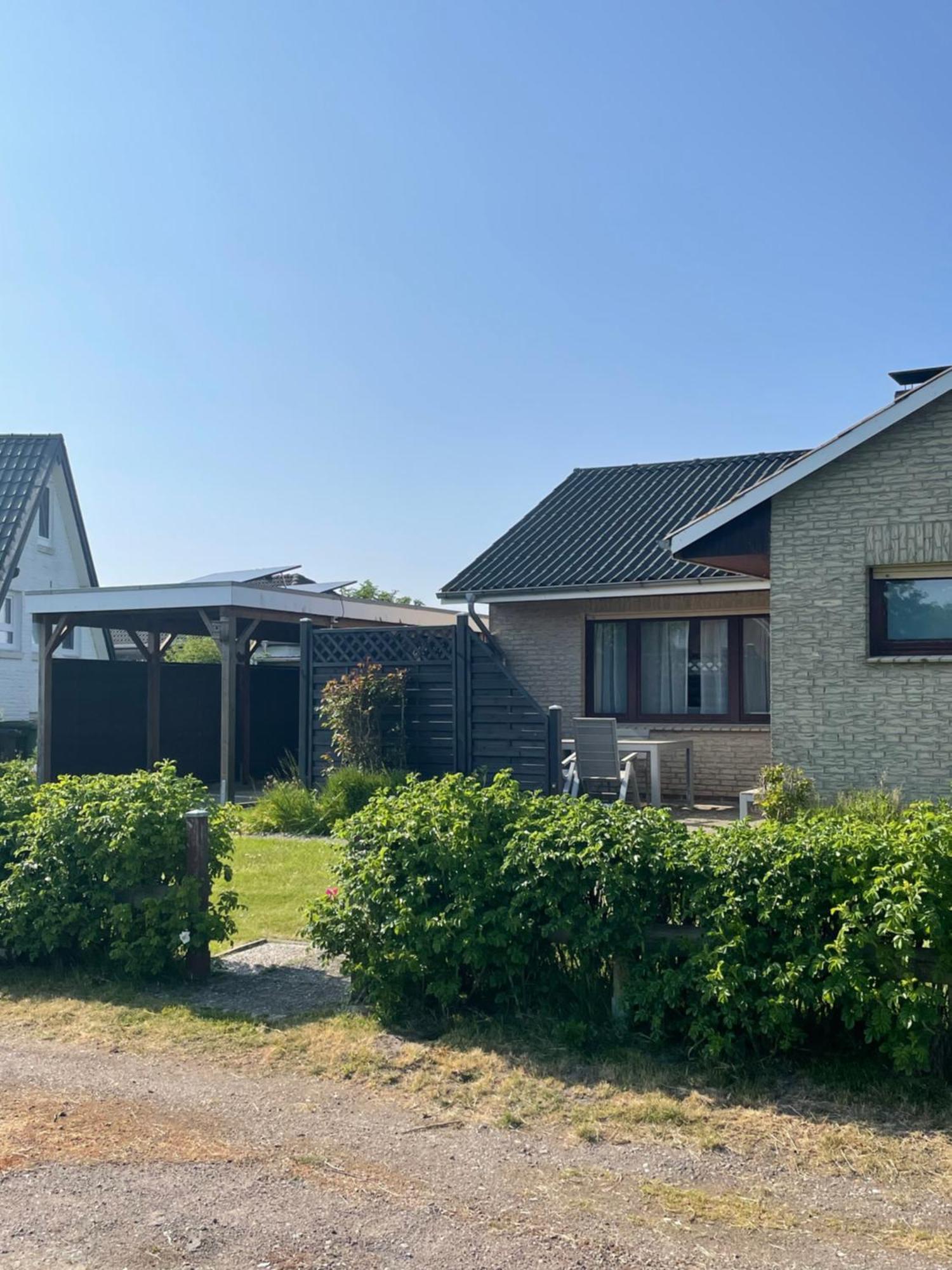 Gemuetliches Ferienhaus Hinterm Deich Nordstrand Eksteriør billede